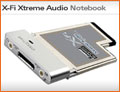 Tuning dwiku w notebooku - X-Fi Xtreme Audio