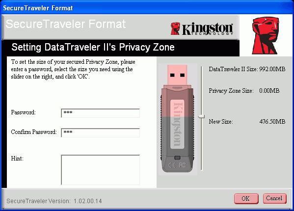 Kingston Data Traveler II.