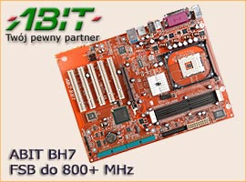 Pyta gwna ABIT BH7 dla procesorw Pentium4