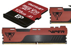 Recenzja pamięci Patriot 128GB microSD oraz 16GB 3600MHz Viper Elite II