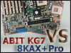 Abit KG7 kontra ENMIC 8KAX+Pro