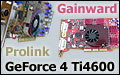 GeForce 4 Ti4600 w wydaniu Gainwarda i Prolinka