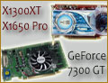 Test tanich kart PCI-Express: X1300XT, X1650Pro i 7300GT