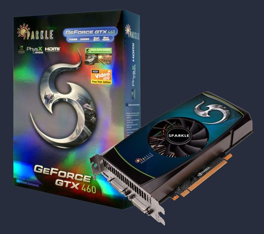SPARKLE GeForce GTX460 768MB